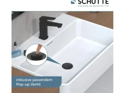 Clearance Waschtischarmatur Raven Schwarz-Matt Einhebelmischer