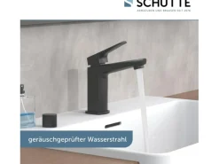 Clearance Waschtischarmatur Raven Schwarz-Matt Einhebelmischer