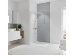 Schulte Küchenrückwände<Duschrückwand DecoDesign 255 cm x 90 cm Hellgrau