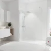 Schulte Küchenrückwände<Duschrückwand DecoDesign Softtouch Stein Marmor-hell 150 x 255 cm