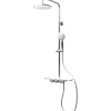 Schulte Einhebelmischer<Duschsystem Rain III Modern mit Ablage