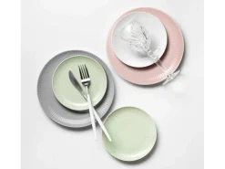 Seltmann Weiden Geschirr<Amina Starter-Set 16-teilig Silber Grau