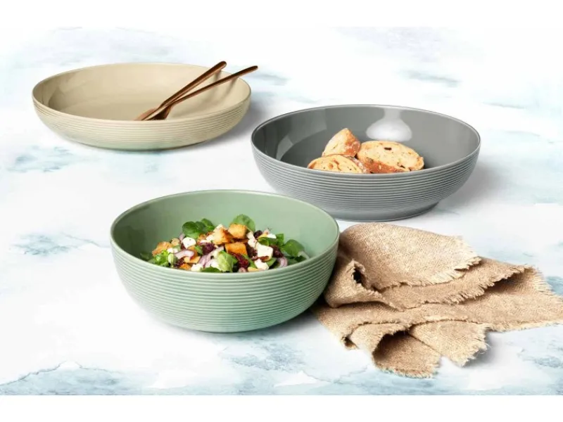 New Beat Coor Glaze Foodbowl Set 3-teilig Geschirr