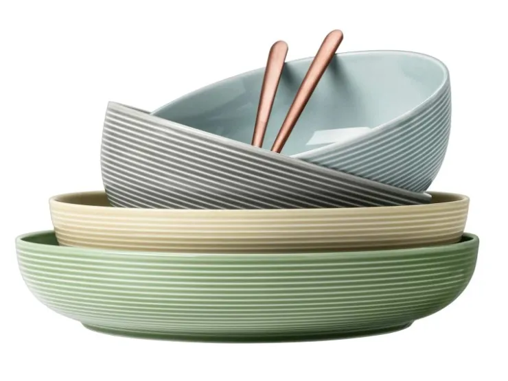 Sale Seltmann Weiden Beat Coor Glaze Foodbowl Set 3-teilig Salbeigrün