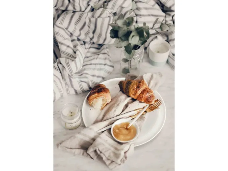 Seltmann Weiden Beat Coor Glaze Kaffeeservice 18-teilig Weiß