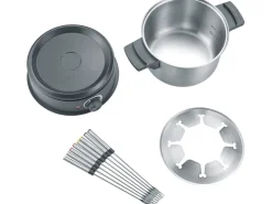 Online Severin Fondue-Set FO 2470 Edelstahl 1.500 W