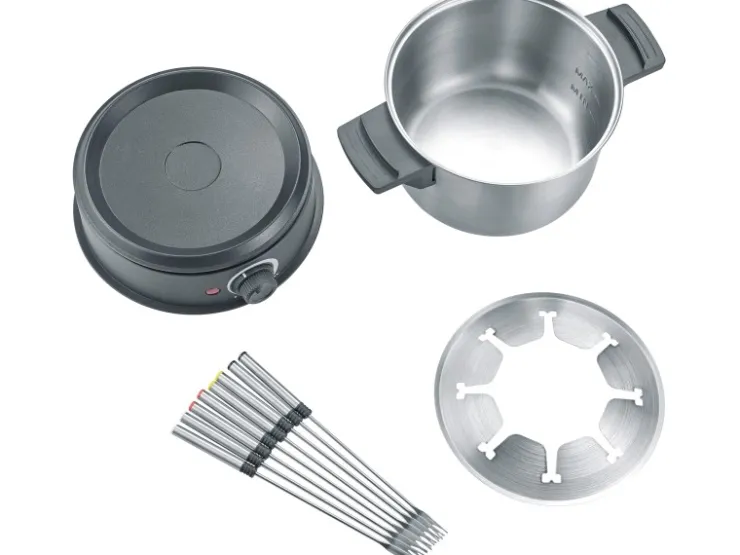 Online Severin Fondue-Set FO 2470 Edelstahl 1.500 W