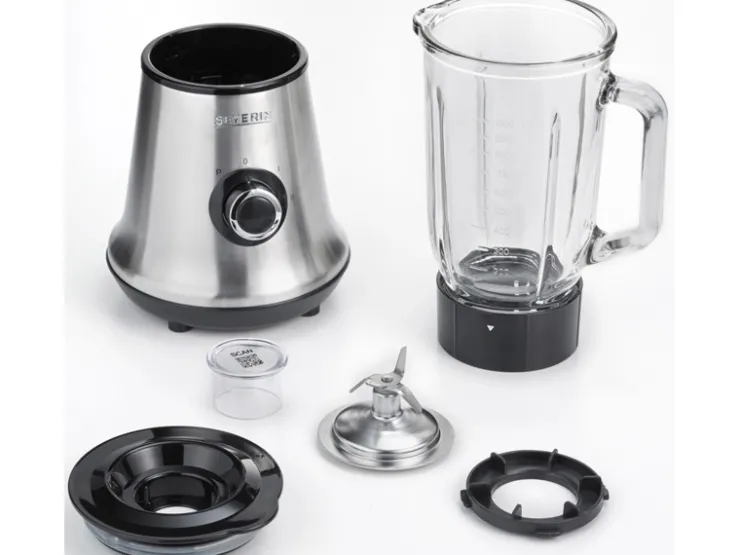 Severin Haushaltsgeräte<Standmixer SM 3734 Edelstahl Schwarz