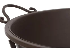 Discount Feuerschale Antik,  Metall pulverbeschichtet, Töpfe