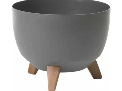 Sale Siena Garden Pflanzgefäß Oslo Ø 47x26,5 cm Anthrazit