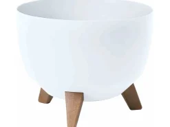 Siena Garden Töpfe<Pflanzgefäß Oslo Ø 47x26,5 cm Weiß