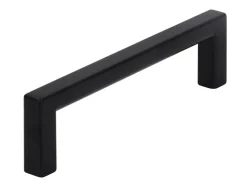 Siro Küchenschränke<Möbelgriff 2108 Metall Uni Schwarz Matt Lochabstand 96 mm