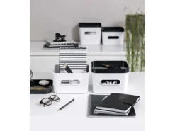 Hot Compact Square M weiß Aufbewahrungsbox Vorratsdosen