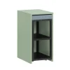 SoBuy Servierwagen<Beistelltisch Satztisch Couchtisch mit Rollen Stapelbar Grün FBT145-GR