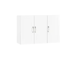 Online Hängeschrank Badezimmerschrank mit Verstellbarem Regal 90x60x30cm FRG231-L-W Küchenschränke