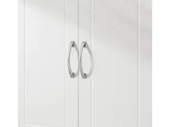 Online Hängeschrank Badezimmerschrank mit Verstellbarem Regal 90x60x30cm FRG231-L-W Küchenschränke