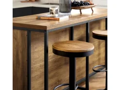 Best Kücheninsel Freistehend Küchenschrank Sideboard 170x89x60cm KNL01-F Kücheninseln|Inselhauben