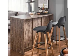Online Kücheninsel Freistehend Küchenschrank Sideboard Vintagebraun KNL08-N Kücheninseln