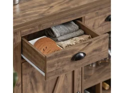 SoBuy Kücheninseln|Küchenschränke<Kücheninsel Freistehend Küchenschrank Sideboard Buffet Vintage SVW20-N