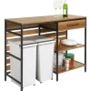 Clearance SoBuy Kücheninsel Sideboard Kommode Küchenschrank Flurschrank Vintage FSB71-PF