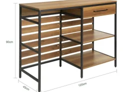 Clearance SoBuy Kücheninsel Sideboard Kommode Küchenschrank Flurschrank Vintage FSB71-PF