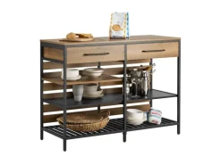 Discount Kücheninsel Sideboard mit Schublade Kommode Küchenschrank Vintage FSB85-PF Kücheninseln|Servierwagen
