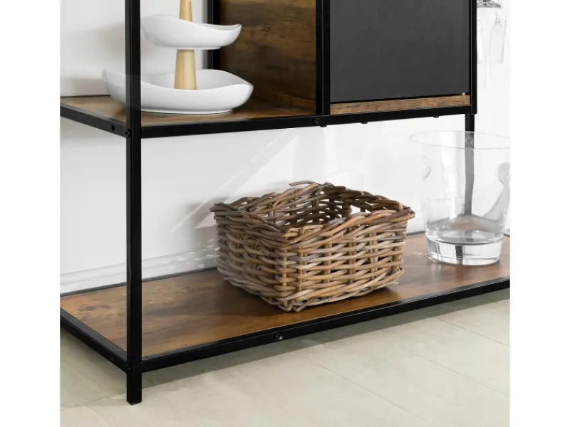 Hot Küchenregal Standregal Mikrowellenregal Küchenschrank Sideboard FSB56-F Küchenregale|Pfannen