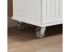 Outlet SoBuy Küchenwagen mit Arbeitsplatte Servierwagen Rollwagen Kücheninsel FKW119-WN