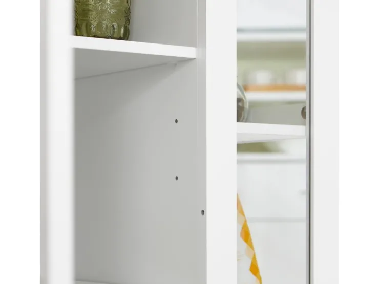 SoBuy Servierwagen|Schneidebretter<Küchenwagen Servierwagen mit 3 Ablagefächern Küchenregal 60x90x40cm Weiß FKW75-WN