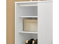 Sale Schuhschrank Küchenschrank Sideboard Kommode Weiß FSB62-W Küchenschränke