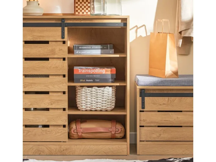 Online SoBuy Sideboard Schuhschrank Kommode Küchenschrank Flurschrank Lowboard FSB65-N