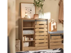 Online SoBuy Sideboard Schuhschrank Kommode Küchenschrank Flurschrank Lowboard FSB65-N