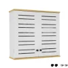 Best Wandschrank Badezimmerschrank Küchenschrank Medizinschrank Weiß BZR42-W Küchenschränke