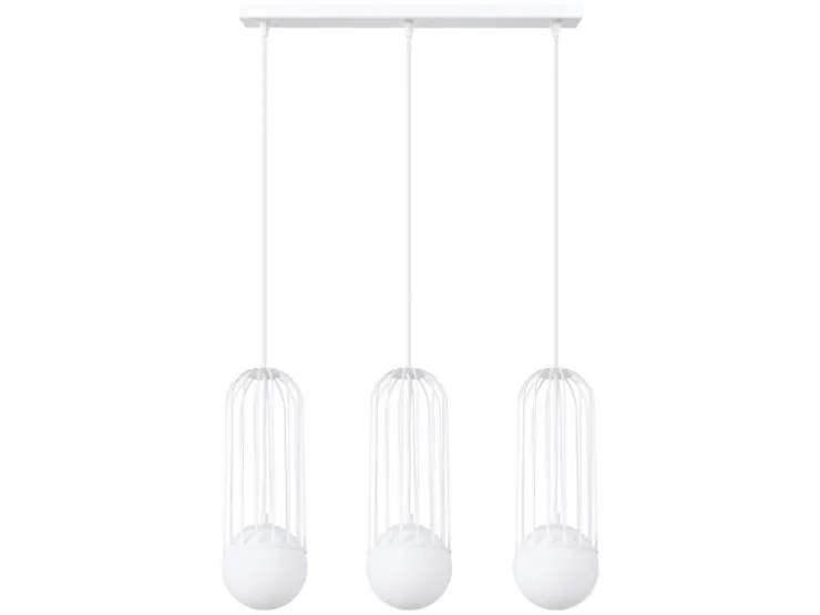 Sollux Kücheninseln<Lighting Pendelleuchte Brina 3L Weiß