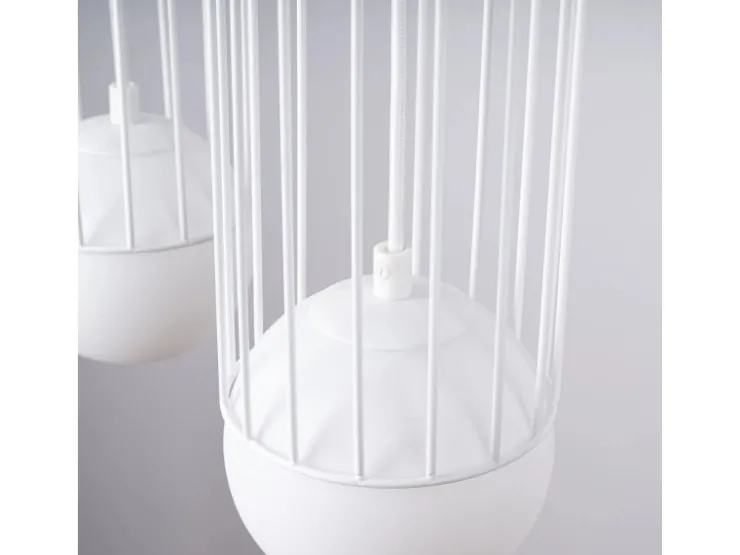 Sollux Kücheninseln<Lighting Pendelleuchte Brina 3L Weiß