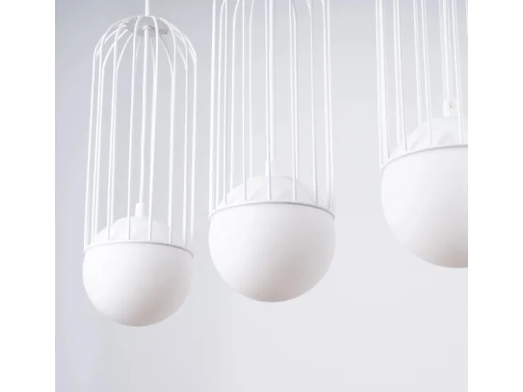 Sollux Kücheninseln<Lighting Pendelleuchte Brina 3L Weiß