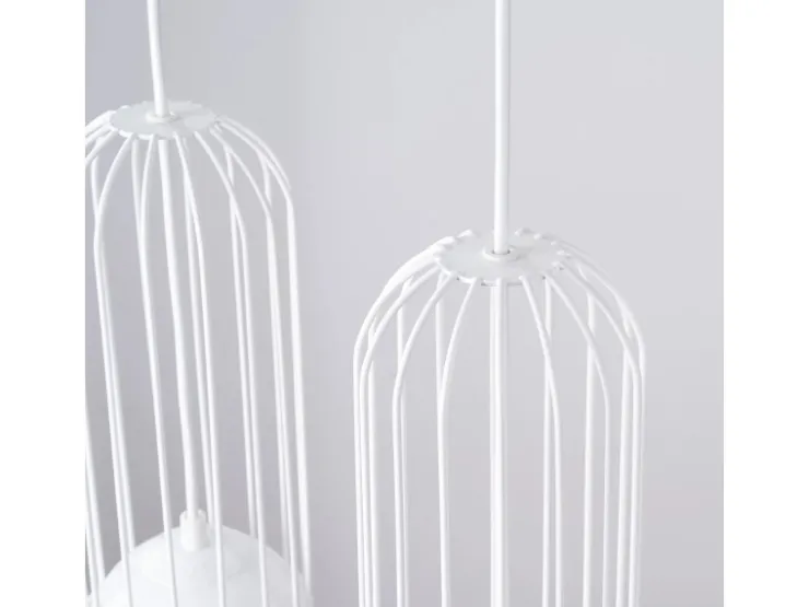 Sollux Kücheninseln<Lighting Pendelleuchte Brina 3L Weiß