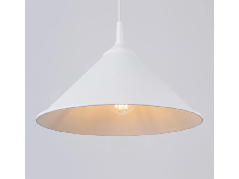 New Lighting Pendelleuchte Zuma Weiß Kücheninseln