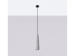 Sollux Lighting Pendelleuchte Electra Beton Grau