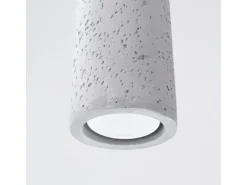 Sollux Lighting Pendelleuchte Electra Beton Grau