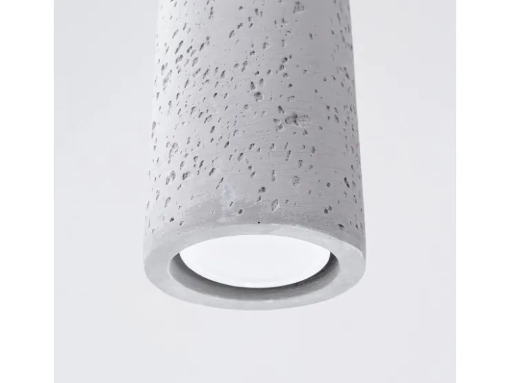 Sollux Lighting Pendelleuchte Electra Beton Grau