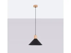 Sale Sollux Lighting Pendelleuchte Jaga Schwarz