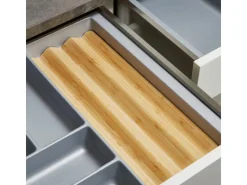 Clearance SOTECH Bambus Gewürzeinsatz 436x165x20 mm Für ORGA-BOX 2 und 3 Besteckeinsätze mit Canvas Struktur