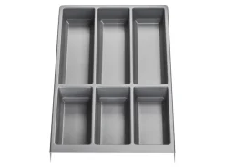 Best Besteckeinsatz SEPARADO Individual Genarbt 300 x 474 x 51 mm Schubladeneinsatz Ab 40cm Schrankbreite Besteckkästen