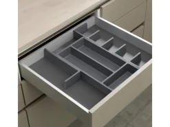 Best Essensa Connect Basisset 1 Organisationssystem 50 mm Höhe Anthrazit Besteckkästen