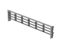Sale SOTECH Lüftungsgitter für Sockel 396 x 83 mm Grau
