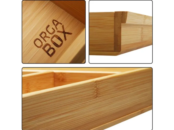 SOTECH ORGA-BOX 3 Bambus Besteckeinsatz Für 100er Schublade 473x897x56 mm 11 Fächer Für Nobilia Küchen Ab August 2012