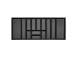 SOTECH Besteckkästen<ORGA-BOX-3 Besteckeinsätze Tiefe 473 mm Höhe 50,5 mm Schubladeneinsätze Breite 1091 mm Anthrazit