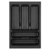 SOTECH Orga-Box I Besteckeinsatz Höhe 55 mm Lavagrau 400 mm Für Blum Tandembox und ModernBox