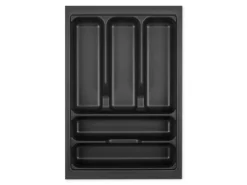 SOTECH Orga-Box I Besteckeinsatz Höhe 55 mm Lavagrau 400 mm Für Blum Tandembox und ModernBox